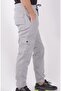 Waist and Leg Elastic Trousers with Cargo Pockets on the Sides-19000 - 2