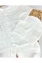 Front Snap Jumpsuit Baby Hospital Release Newborn Mevlüt Set - Ecru - 2