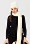 Women's Knitwear Aphrodite Scarf Bone