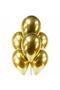 Gold Color Chrome Balloon 10 Pieces