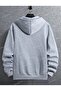 Trendy Clothing Hooded Zip-Up Jacket with Printed Design in Vibrant Colors - 2