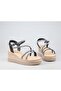 24y429-1 Black Women's Sandals - 4