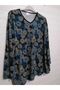 Autumn_Winter , Flowing Suede Fabric Buluz - 2