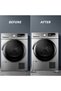 8 Pieces of White Goods Stand Legs for Washing Machine and Dishwasher, Anti-Vibration M-541 - 4