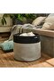 Jute Wicker Basket Organizer Toy Laundry Basket - 4