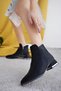 Shane Guaranteed Metal Heel Detailed Zippered Women's Boots - 6