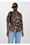 Draped patterned shirt - 7