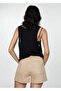 Denim Shorts with Pockets - 4