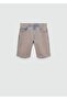 Bermudashorts aus gewaschenem Denim - 3