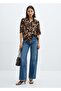 Draped patterned shirt - 2