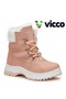 Alexis Furry Orthopedic Children's Boots Powder