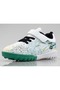 Cool messi professional kids carpet court shoes green - 4