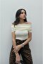 Cream Marie Short Sleeve Blouse - 3