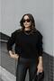 Black Short Sweatshirt - 2