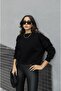 Black Short Sweatshirt - 4