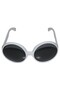 Delux Series Social Event Entertainment Detail 80's White Color Nostalgia Green Pine Party Glasses - 2