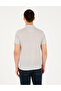Beige Slim Fit Buttoned Polo Collar T-Shirt 50288926-Vr011 - 5