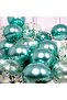Water Green Color Chrome Balloon 10 Pieces - 2