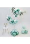 Water Green Color Chrome Balloon 10 Pieces - 4
