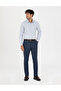 Gray Slim Fit Long Sleeve Shirt 50277784-Vr024 - 4