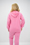 Women's Large Size Hooded Pocket Detailed Tracksuit Set 8139-25 - 4