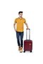 Canyon Luggage Trolley Carry-On Small Burgundy - 7