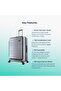 Patrol Set, TSA Lock, Expandable, 4 Double Wheels, 3pcs (20+24+28 Inch) Silver - 3