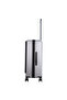 Patrol Medium, TSA Lock, Expandable, 4 Double Wheels, 24 Inch Silver - 2