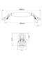 Porcelain Furniture Drawer Cloakroom Kitchen Cabinet Handle - 5