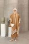 Women's Knitwear Cape Detailed Hijab Dress Nms018