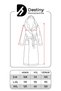 Unisex Hooded 4 Layer 100% Organic Cotton Premium Multi Muslin Ultra Soft Bathrobe - 5