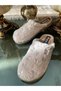 Butterfly Printed Towel Winter Home Slippers - 5