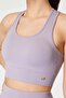 Gela Double Layer Compress Sport Bra Pastel Purple - 3