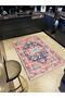 Leyla Collection Flower Detailed Antique Look Woven Base Modern Decorative Carpet Leyla02