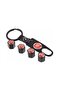 Fiat Marea - Keychain and Valve Cap Set - 2