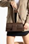 Classical style baguette crossbody bag with stylish design