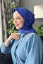 وشاح بامبو كراش - 6060800-922 - أزرق ساكس - 2