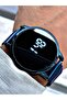 Led digital woven mesh magnetic strap men's wrist watch - 6