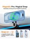 Apple iPhone 15 Pro Max Case Metal Lens Protection Magsafe 1.5 mm Ultra Thin Premium Chrome Cover - 4