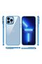 Apple iPhone 12 Case Premium Quality Metal Lens Frame Transparent Back Panel Chrom Case - 3