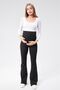 Spanish Leg High Waist Stretchy Recovery Maternity Leggings (Diving Fabric)