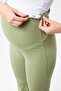Spanish Leg High Waist Stretchy Recovery Maternity Leggings (Diving Fabric) - 7