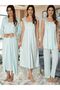 Effortt Maternity Pajamas Nightgown Set with Dressing Gowns 2305 - 3