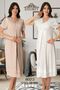 Maternity Nightgowns - Pink - Basic - 2