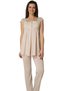Effortt Mink Maternity Pajamas Nightgown with Dressing Gown Set of 4 2305 - 2