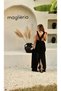 Bohemian Organic Summer Dress Black - 5