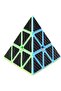 Moyu Meilong Pyraminx - مكعب سرعة الذكاء والذكاء من ألياف الكربون - 4