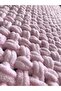 Alize Puffy Hand Knitted Baby Blanket (washable Organic Natural Blanket) - 2
