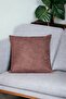 43X43 cm Plum Throw Pillow Cover Decorative Velvety Ethnic Inta-301