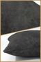 43X43 cm Dark Gray Cushion Cover Decorative Velvety Ethnic Inta-702 - 5